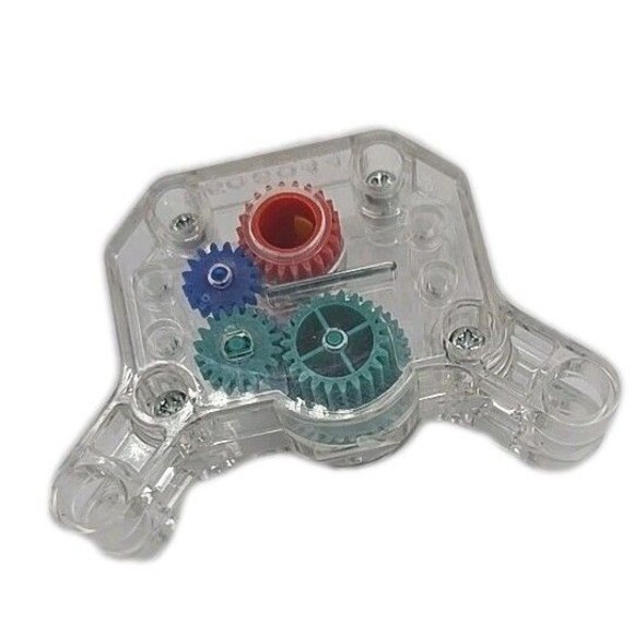 KNex Replacement Part Piece 1 Power Spring Pull Back Wind Up Motor Clear Plastic - Picture 1 of 10